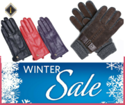 Buy Online Deer Skin gloves Houndstooth 